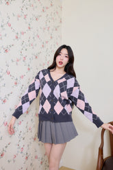 GIRL MIA - PASTEL A CARDIGAN
