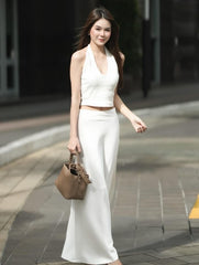 TAYLOR MAXI SATIN SKIRT