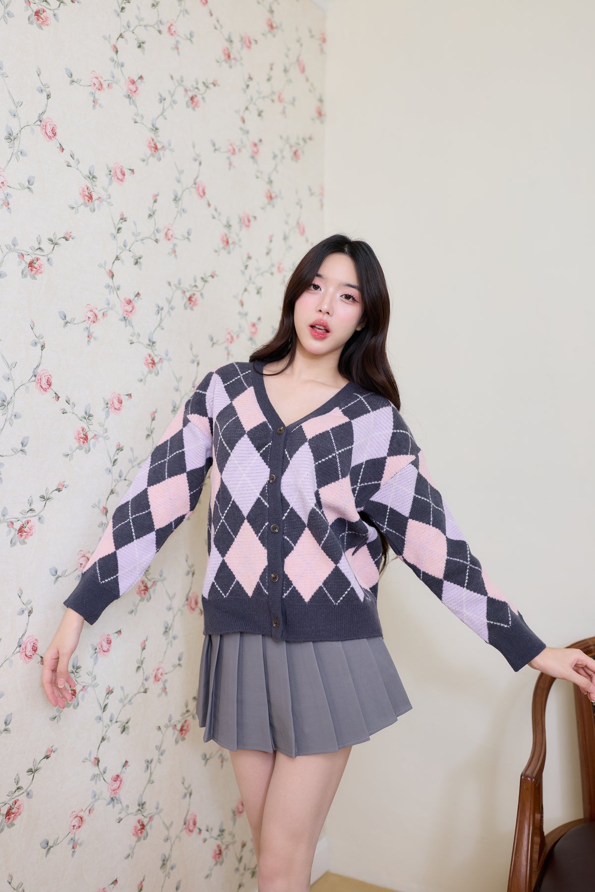 GIRL MIA -  PASTEL A CARDIGAN