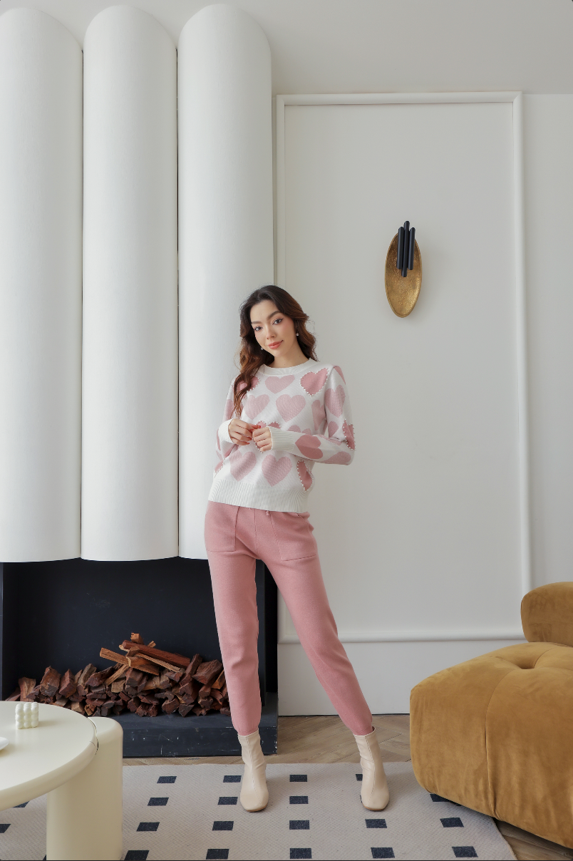 GIRL MIA - PINK HEART SET